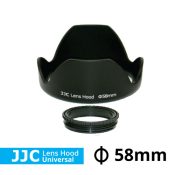 Jual Lens Hood Untuk Lensa Kamera DSLR JJC Lens Hood Universal Ukuran 58mm