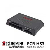 jual Kingston USB 3.0 Card Reader FCR HS3 Black