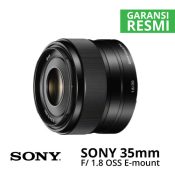 Jual Lensa Sony 35mm f/1.8 OSS Alpha E-mount Prime Harga Murah Surabaya & Jakarta