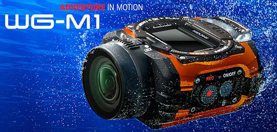 jual Ricoh WG-M1 Action Camera