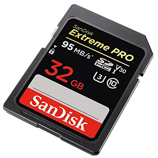 Jual Sandisk Extreme Pro SDHC UHS-I U3 V30 95MB-S 633x - 32GB Harga Terbaik dan Spesifikasi