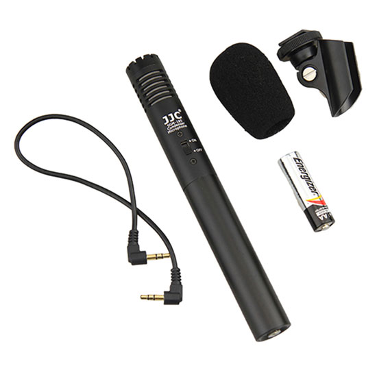 JJC SGM-185 DSLR/Video Mini Shotgun Microphone