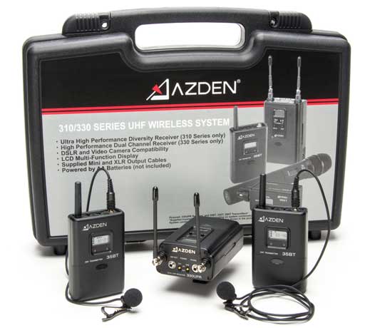 Jual Azden 330LT Dual-Channel Wireless System