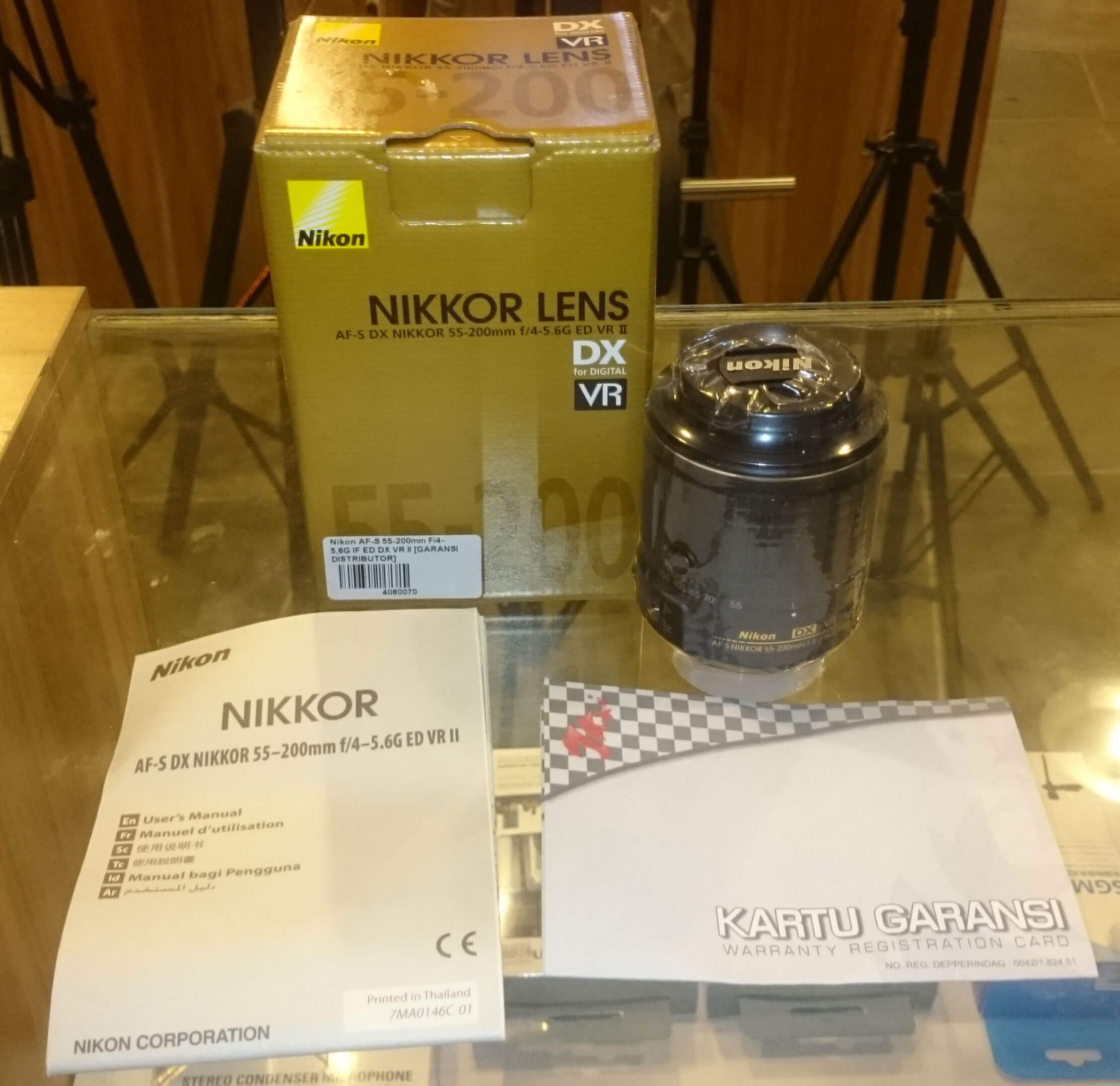 Jual Nikon AF-S DX NIKKOR 55-200mm f/4-5.6G ED VR II