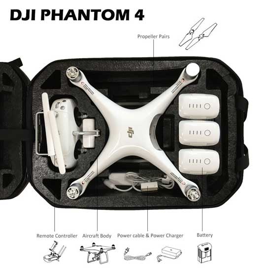 Jual DJI Phantom 4 Hardshell Backpack Silver 3RD Party toko kamera online