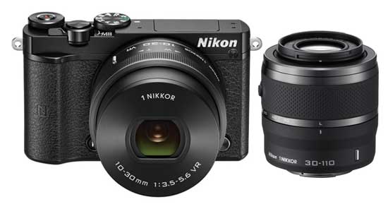 Jual Nikon 1 J5 Double Kit Black toko kamera online