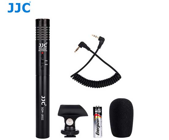Jual JJC SGM-185II DSLR/Video Mini Shotgun Microphone