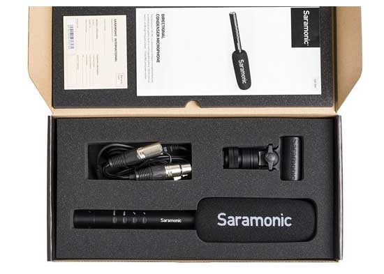 Jual Saramonic SR-TM1 Shotgun Condenser Microphone