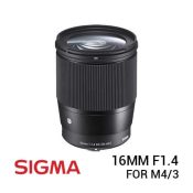 jual lensa Sigma 16mm F1.4 DC DN Contemporary Lens for M4/3 harga murah surabaya jakarta