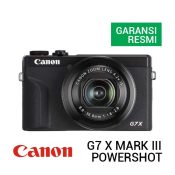 Jual Canon PowerShot G7 X Mark III Black Harga Terbaik dan Spesifikasi