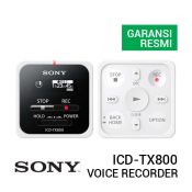 Jual Sony ICD-TX800 Digital Voice Recorder White Harga Terbaik dan Spesifikasi