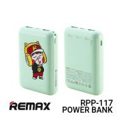 Jual Remax Power Bank RPP-117 Ritry - Green Harga Murah dan Spesifikasi