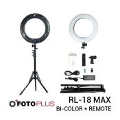 Fotoplus Ring Light RL-18 Max LED Black new thumb