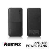 Jual Remax PowerBank RPP-136 Linon 2 Series - Black Harga dan Spesifikasi
