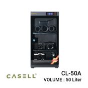 Jual Casell Dry Cabinet CL-50A Harga Murah dan Spesifikasi. Internal Size : 28.8 x 29 x 53 cm, External Size : 29 x 32 x 60.5cm, Input : 5V 2A DC.