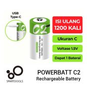 Jual Smartoools Powerbatt Rechargeable Battery C2 1.5V 2500mAh [ST-C] Harga Murah dan Spesifikasi