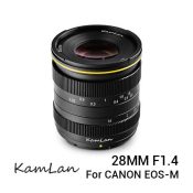 Jual Kamlan 28mm f1.4 for Canon EOS-M Harga Murah