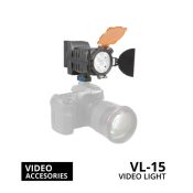 jual ATT Video Light VL-15 Illuminance 400 – 600 LM