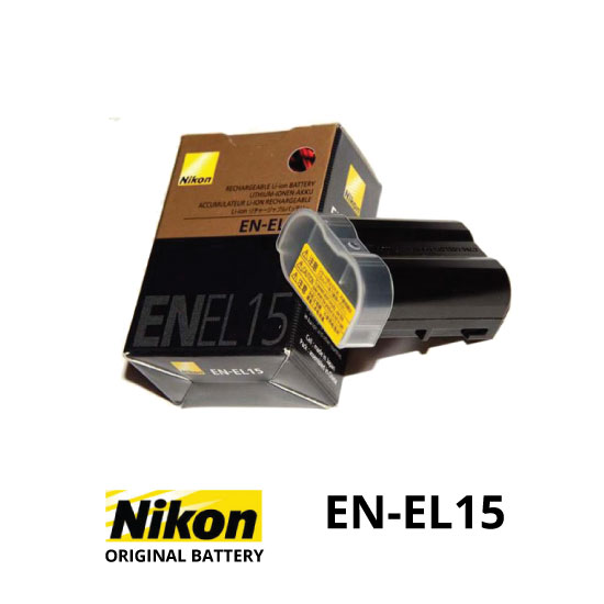 Jual Baterai Original Nikon EN-EL15 - Harga dan Spesifikasi
