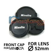 jual Front Cap Minolta 52mm