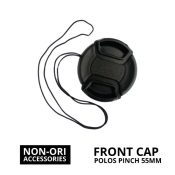 jual Front Cap Polos Center Pinch 55mm