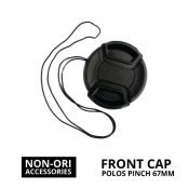 jual Front Cap Polos Center Pinch 67mm