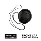 jual Front Cap Polos Center Pinch 72mm