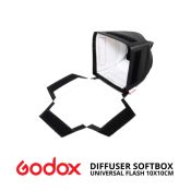 jual Godox 10x10cm Universal Flash Diffuser Softbox