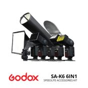 jual Godox SA-K6 6in1 Speedlite Accessories Kit