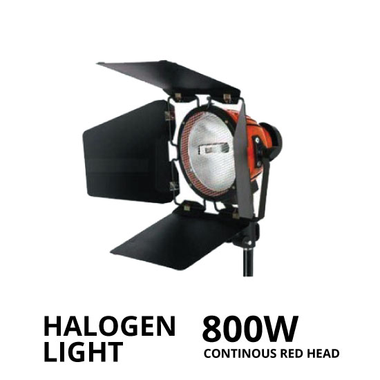 jual Halogen Light 800W Continuous Red Head