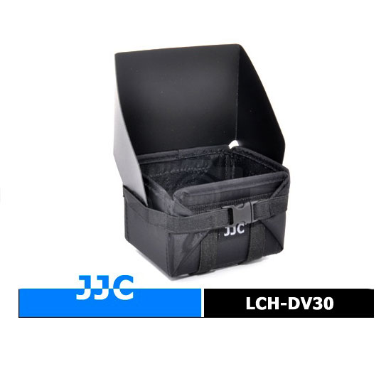 JJC LCH-DV30 Collapsible LCD HOOD for Camcorders or DSLR