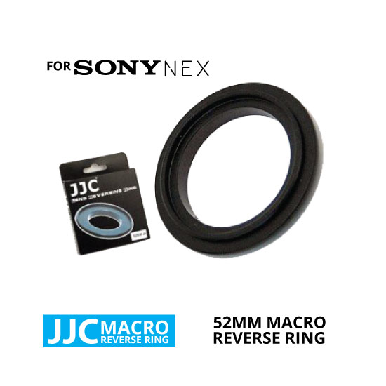 jual JJC Macro Reverse Ring for Sony NEX 52mm