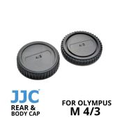 jual JJC Rear and Body Cap Olympus M4/3