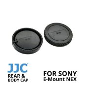 jual JJC Rear and Body Cap Sony E-Mount NEX