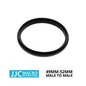 jual JJC Reverse Adapter Male to Male 49mm - 52mm