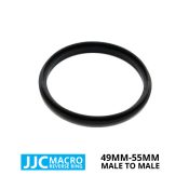 jual JJC Reverse Adapter Male to Male 49mm - 55mm