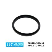 jual JJC Reverse Adapter Male to Male 58mm - 58mm