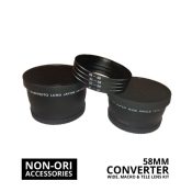 jual Lens Converter Kit (Wide, Macro, Tele) 58mm