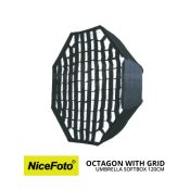 jual Nice Foto Umbrella Softbox Octagon with Grid (120cm)