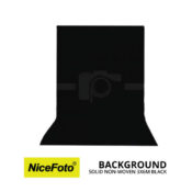 jual NiceFoto Background Non Woven 3X6 Hitam