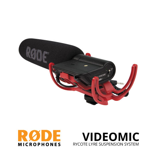jual Rode VideoMic with Rycote Lyre Suspension System