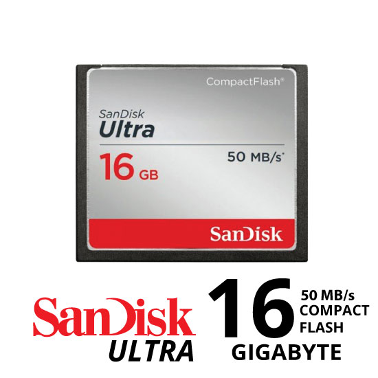 jual SanDisk Ultra Compact Flash 16GB