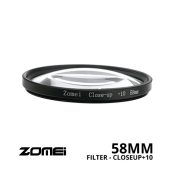 jual Zomei Filter CloseUp +10 58mm