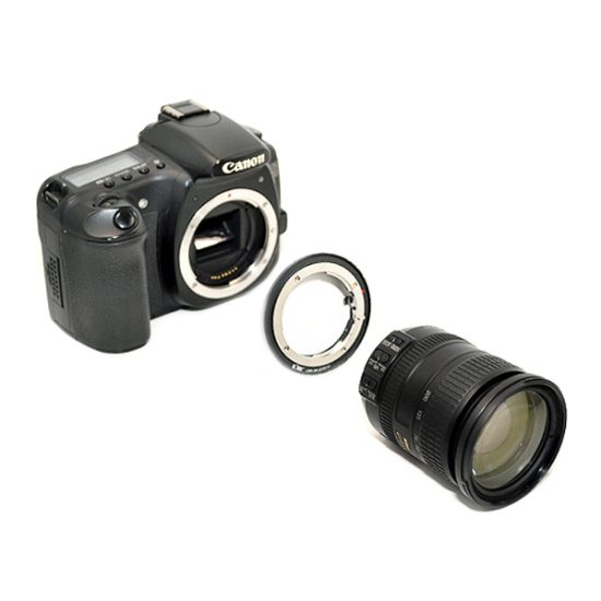 JJC lens Adapter From Nikon to EOS