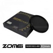 Jual Filter Fader ND2-400 Zomei 82mm surabaya jakarta