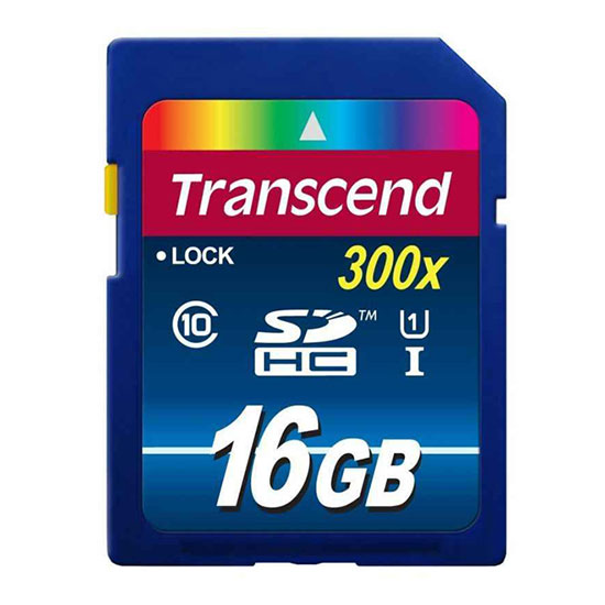 Transcend SDHC 300X 16GB