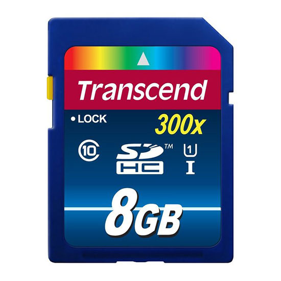 Transcend SDHC 300X 8GB