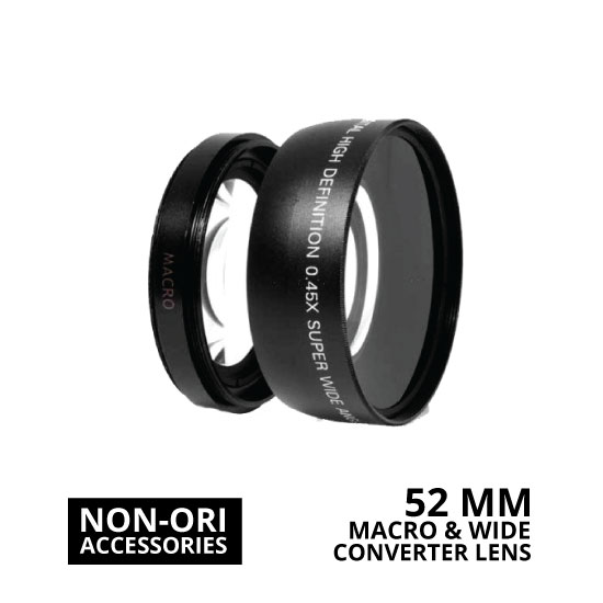 Lens Wide Macro Converter 52mm Harga Terbaik