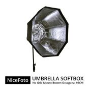 jual NiceFoto Umbrella Softbox No Grid Mount Bowen Octagonal 95cm