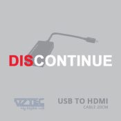 jual VZTEC USB to HDMI Cable 20cm